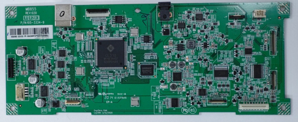 Avision 004-3605-9-SP Main Board AV332