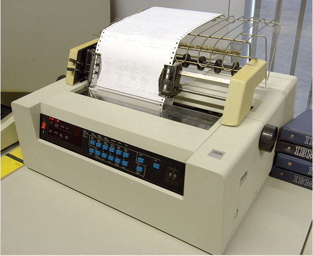 IBM 3287 Printer