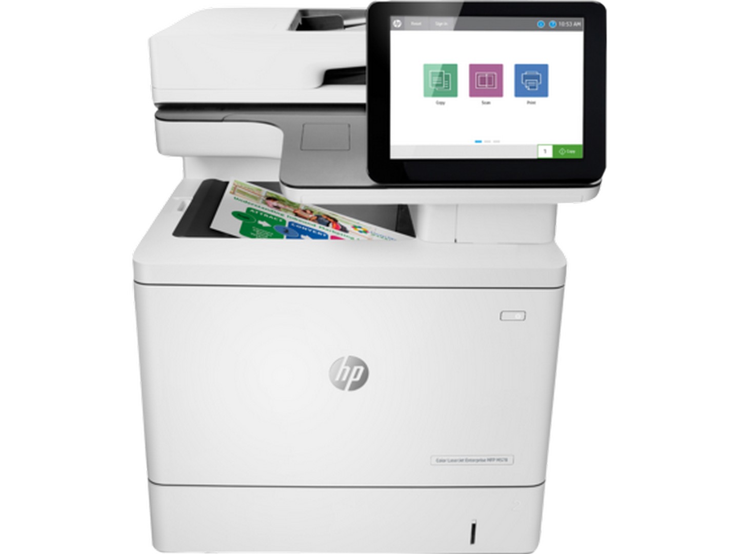 HP Color LaserJet Enterprise MFP M578 Series